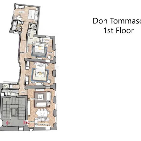 Apartment Don Tommaso - Dimora Degli Affreschi Florence